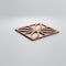 Ekena Millwork Extra Small Swansea Decorative Fretwork Wood Wall Panels, Cherry, 7 3/8"W x 7 3/8"H x 3/8"T WALW08X08X0375SWNCH - alternate 6